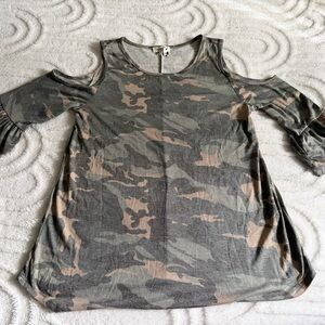 Muted Camouflage Women's Top